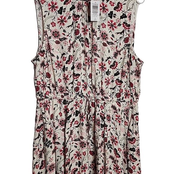 Torrid Mini Stretch Challis Hi-Low Dress, Floral Print, NWT, 1X - Picture 3 of 9